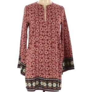 Fun print shift dress